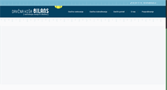 Desktop Screenshot of bilans.si